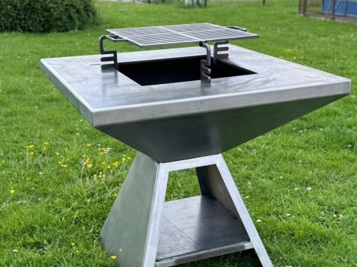 fabrication de brasero en pliage et soudage de toles