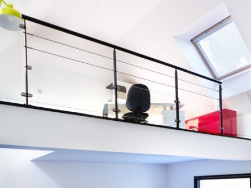 garde corps maison pour premier etage