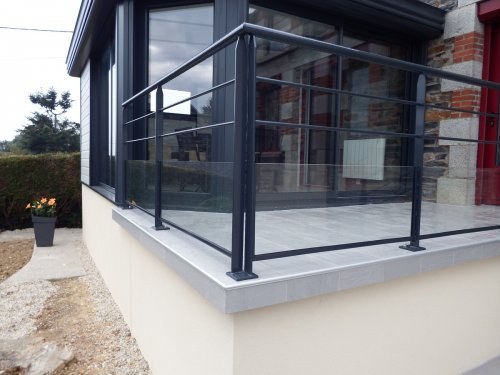 garde corps vitre pour terrasse
