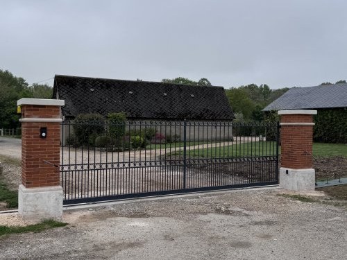 portail coulissant avec motorisation