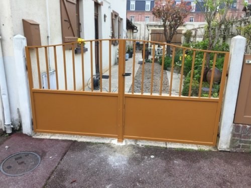 portail maison orange