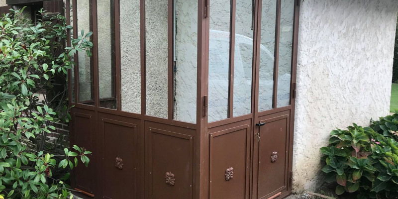 Porte en acier sur mesure