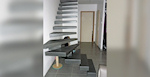 Creation et pose escalier metallique maison individuelle
